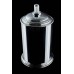 Boheme Murano Cristal Мусорное ведро круглое напольное, цвет: хром 10907-CRST-CH