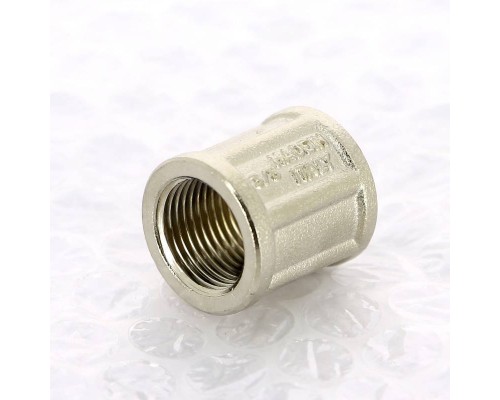 Муфта В никелированная TIEMME 3/8"