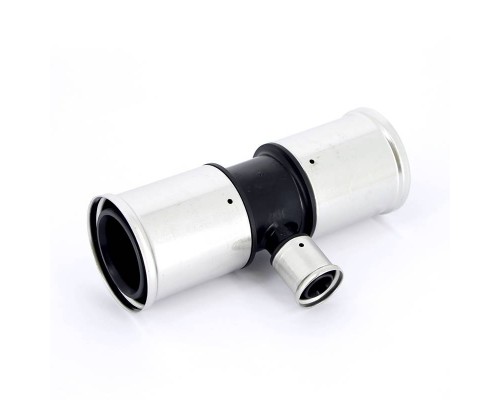 Тройник пресс PVDF HENCO 63х26х63