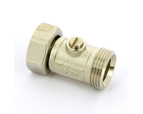 Узел радиаторный со встроенным краном НВ UNI-FITT 3/4"ЕК х 3/4"ЕК прямой Узел радиаторный со встроенным краном НВ UNI-FITT 3/4"ЕК х 3/4"ЕК прямой