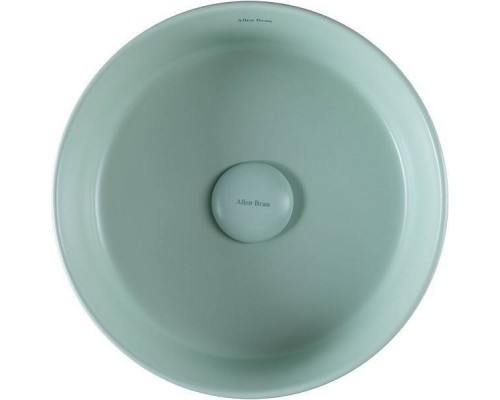 Allen Brau Fantasy Раковина чаша накладная 36x36x12h см, цвет: зеленый 4.11033.MT