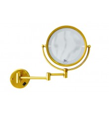 Boheme Imperiale Косметическое зеркало настенное с подсветкой, увеличение 3x, цвет: gold 503