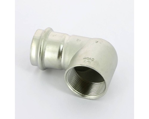 Угол пресс-В компактный нержавеющая сталь Sanpress Inox VIEGA 42x1"1/2