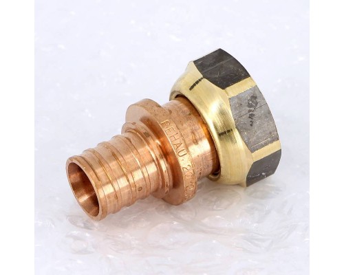 Муфта надвижная В с накидной гайкой бронзовая REHAU 20х3/4" RX+ бронза