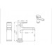 Boheme Spectre Смеситель для раковины, цвет: matt white 451-MW