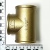 Тройник резьбовой DN40 ВВВ 1.1/2 латунь