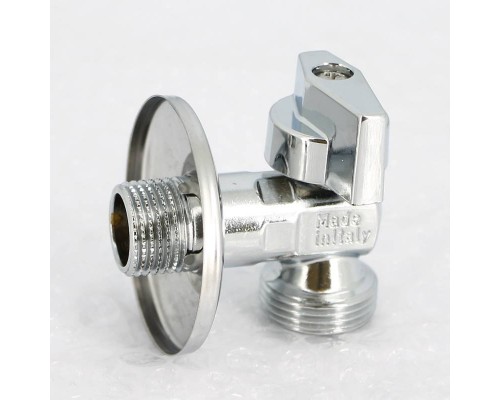 Кран шаровой НН UNI-FITT 1/2" х 3/4" для подкл. стиральных / посудомоечных машин хром