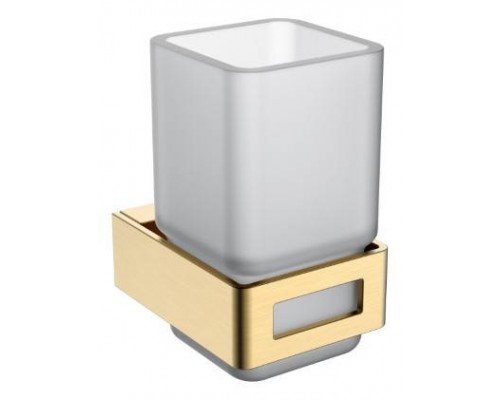 Boheme Q Стакан для ванной подвесной, цвет: matt gold 10944-MG