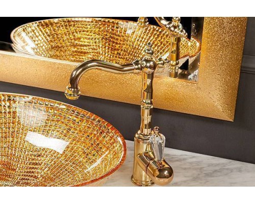 Boheme Neoart Зеркало прямоугольное подвесное 75х5х95h см, цвет: золото 531