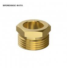 Футорка латунная DN 32  1 1/2" НР x 1 1/4" ВР