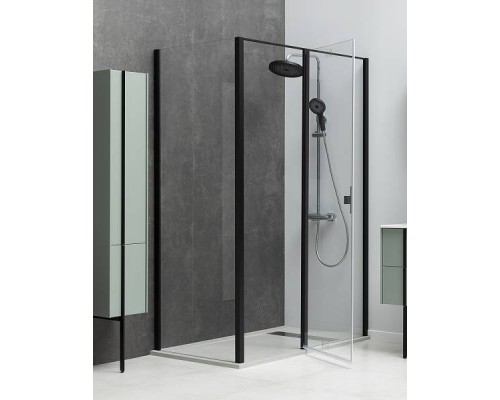 Allen Brau Priority Душевой уголок 90x80 см, цвет: черный матовый браш 3.31003.BBA 3.31015.BBA Allen Brau Priority Душевой уголок 90x80 см, цвет: черный матовый браш 3.31003.BBA 3.31015.BBA