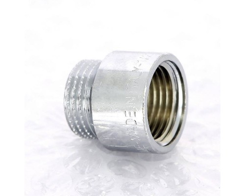 Удлинитель НВ хромированный TIEMME 1/2"х15мм