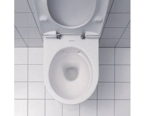 Унитаз подвесной Geberit Renova Compact, безободковый c сиденьем SoftClose и QuickRelease