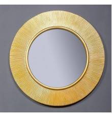 Boheme Neoart Зеркало круглое подвесное 82х5х82h см, цвет: золото 528-G light