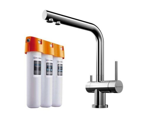 Omoikiri Nagano-C   Pure Drop Lite Смеситель для кухни   фильтр, цвет: хром 4146.8028