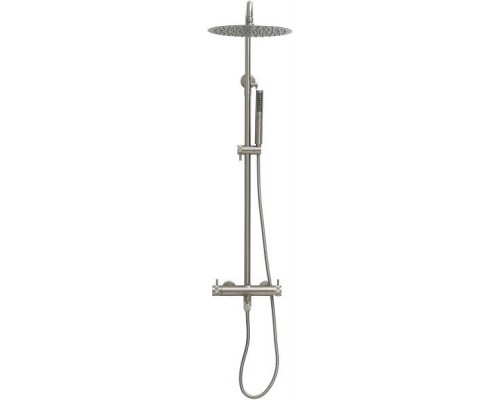 Allen Brau Priority Душевая стойка 27,7x50,9x123,2h см, излив 11,4 см, цвет: никель браш 5.31A10-BN Allen Brau Priority Душевая стойка 27,7x50,9x123,2h см, излив 11,4 см, цвет: никель браш 5.31A10-BN