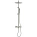 Allen Brau Priority Душевая стойка 27,7x50,9x123,2h см, излив 11,4 см, цвет: никель браш 5.31A10-BN