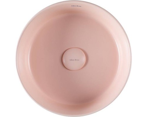 Allen Brau Fantasy Раковина чаша накладная 36x36x12h см, цвет: розовый 4.11033.SM