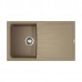 Omoikiri Yasugata 86-CH Кухонная мойка Tetogranit 86x50 см, цвет: шампань 4993873