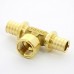 Тройник Uni-Fitt аксиальный -В 20 х 1/2" х 20
