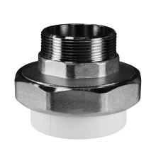 Муфта комб.разъём.(американка) НР 25 x 1/2" (120/20) VALFEX