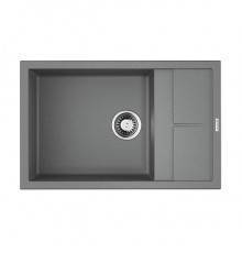 Omoikiri Sumi 78-LB-GR Кухонная мойка Tetogranit 78x50 см, цвет: leningrad grey 4993563