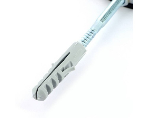 Хомут Uni-Fitt 3" (87-92мм) с резиновым уплотнителем, шпилькой и дюбелем