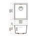 Omoikiri Kata 34-U-BE Кухонная мойка Artgranit 34x42 см, цвет: ваниль 4993380