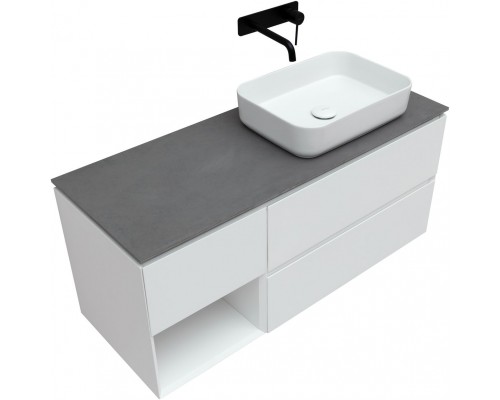 Allen Brau Infinity Тумба под раковину 119,2x45,6x51h см, цвет: белый 1.21007.WM Allen Brau Infinity Тумба под раковину 119,2x45,6x51h см, цвет: белый 1.21007.WM