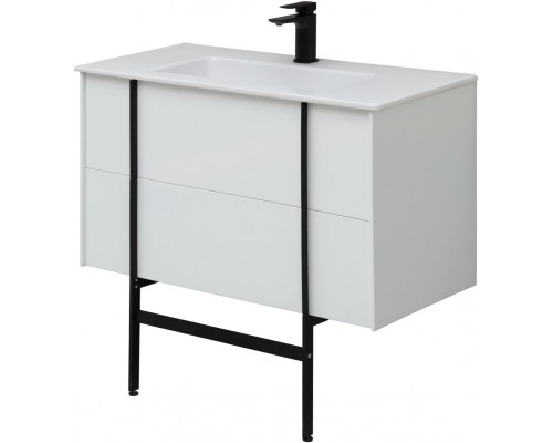 Allen Brau Reality Тумба под раковину 90x46,2x50h см, цвет: белый 1.32006.WM Allen Brau Reality Тумба под раковину 90x46,2x50h см, цвет: белый 1.32006.WM