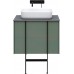 Allen Brau Reality Тумба под раковину 70x46,2x50h см, цвет: олива 1.32004.CGM