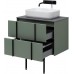 Allen Brau Reality Тумба под раковину 70x46,2x50h см, цвет: олива 1.32004.CGM