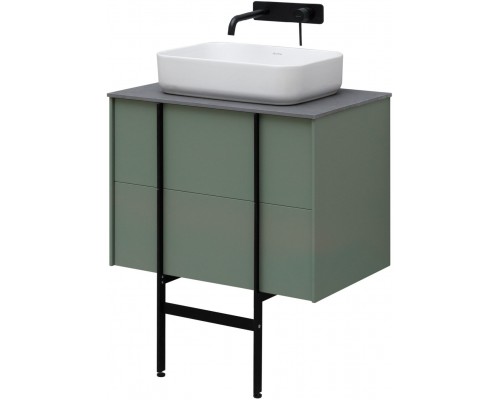 Allen Brau Reality Тумба под раковину 70x46,2x50h см, цвет: олива 1.32004.CGM Allen Brau Reality Тумба под раковину 70x46,2x50h см, цвет: олива 1.32004.CGM