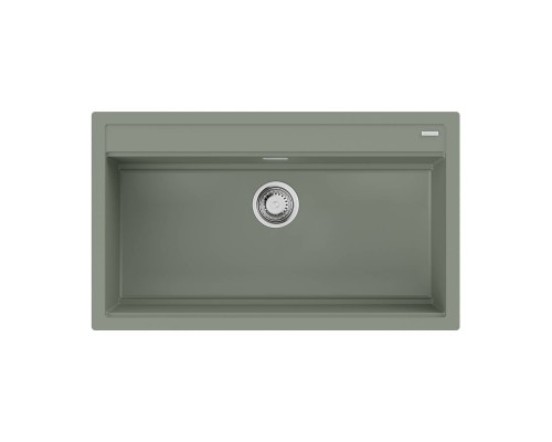 Omoikiri Kitagawa 86-LB-WG Кухонная мойка Artceramic 86x51 см, цвет: wind green 4993249