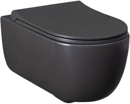 Allen Brau Priority Чаша для подвесного унитаза 36x54,5x33h см, цвет: серый 4.31001.AN Allen Brau Priority Чаша для подвесного унитаза 36x54,5x33h см, цвет: серый 4.31001.AN