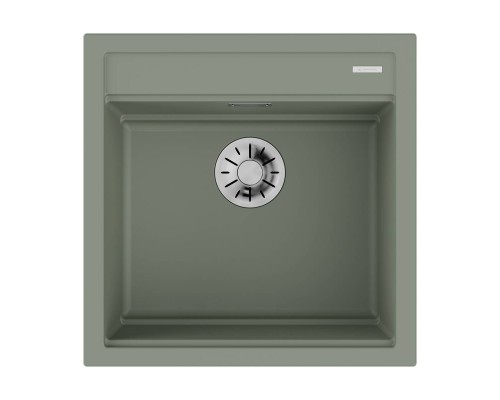 Omoikiri Kitagawa 51-WG Кухонная мойка Artceramic 51x51 см, цвет: wind green 4993831