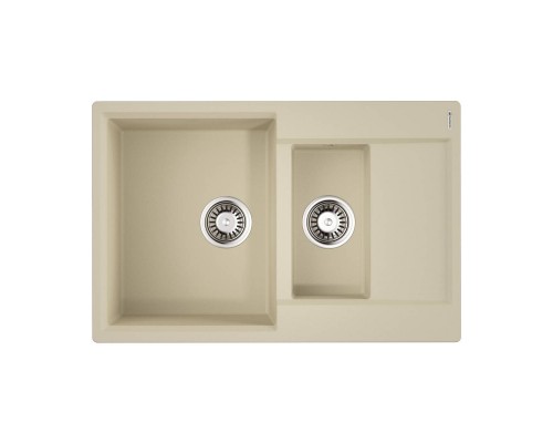 Omoikiri Daisen 78-2T-BE Кухонная мойка Tetogranit 78x51 см, цвет: ваниль 4993529