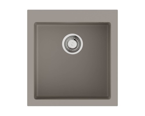 Omoikiri Bosen 47A-GR Кухонная мойка Artceramic 47x50 см, цвет: leningrad grey 4993816