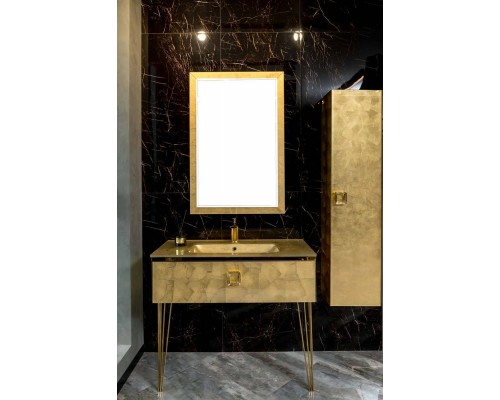 Armadi Art Lucido Тумба подвесная 104х55х30h см, цвет: золото 770-100-Foil