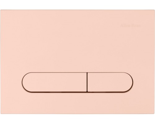 Allen Brau Project Color Клавиша смыва 23,1x15,7h см, цвет: розовый 9.2PR01.SM