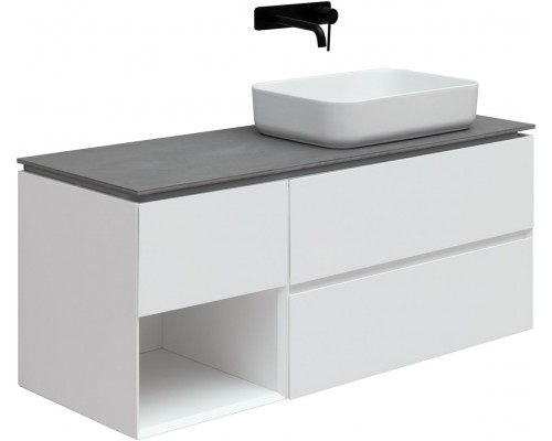 Allen Brau Infinity Тумба под раковину 119,2x45,6x51h см, цвет: белый 1.21007.WM Allen Brau Infinity Тумба под раковину 119,2x45,6x51h см, цвет: белый 1.21007.WM