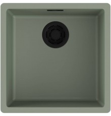 Omoikiri Yamakawa 45-Integra-WG Кухонная мойка Artceramic 45,6x45,6 см, цвет: wind green 4997247