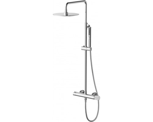 Allen Brau Liberty Душевая стойка с верхним душем, 3 режима струи, 31,3x50,9x122,9h см, цвет: хром 5.33007-00