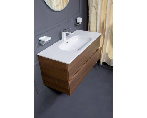 Armadi Art Vallessi Тумба подвесная 100х46х53h см, цвет: темное дерево 837-100-D