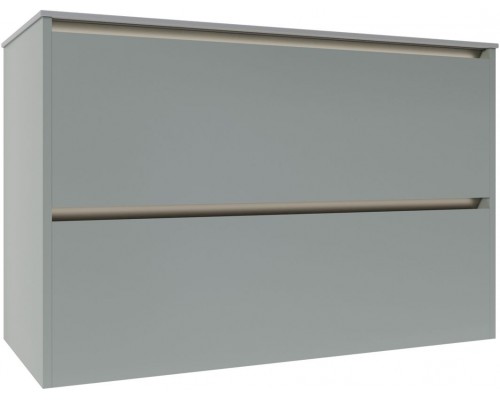 Allen Brau Activity Тумба под раковину 100x46x66,2 см, цвет: папирус/олива 1.34014.PWM