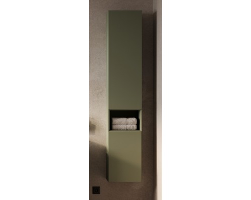 Allen Brau Infinity Шкаф-пенал подвесной 35x32,1x180h см, цвет: олива 1.21009.CGM Allen Brau Infinity Шкаф-пенал подвесной 35x32,1x180h см, цвет: олива 1.21009.CGM