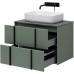 Allen Brau Reality Тумба под раковину 70x46,2x50h см, цвет: олива 1.32004.CGM