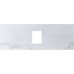 Allen Brau Priority Столешница 115,8x40,8x1h см, цвет: белый 1.31012.M
