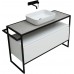 Allen Brau Priority Тумба под раковину 120x45x75h см, цвет: белый 1.31004.WM