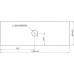 Allen Brau Priority Столешница 115,8x40,8x1h см, цвет: белый 1.31012.M